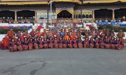 Dashos with Champas and dancers